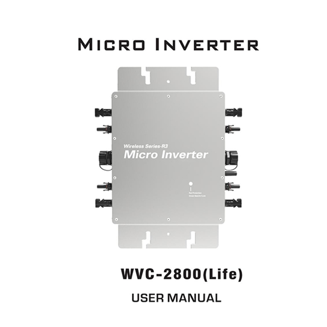 micro inverter wvc-2800