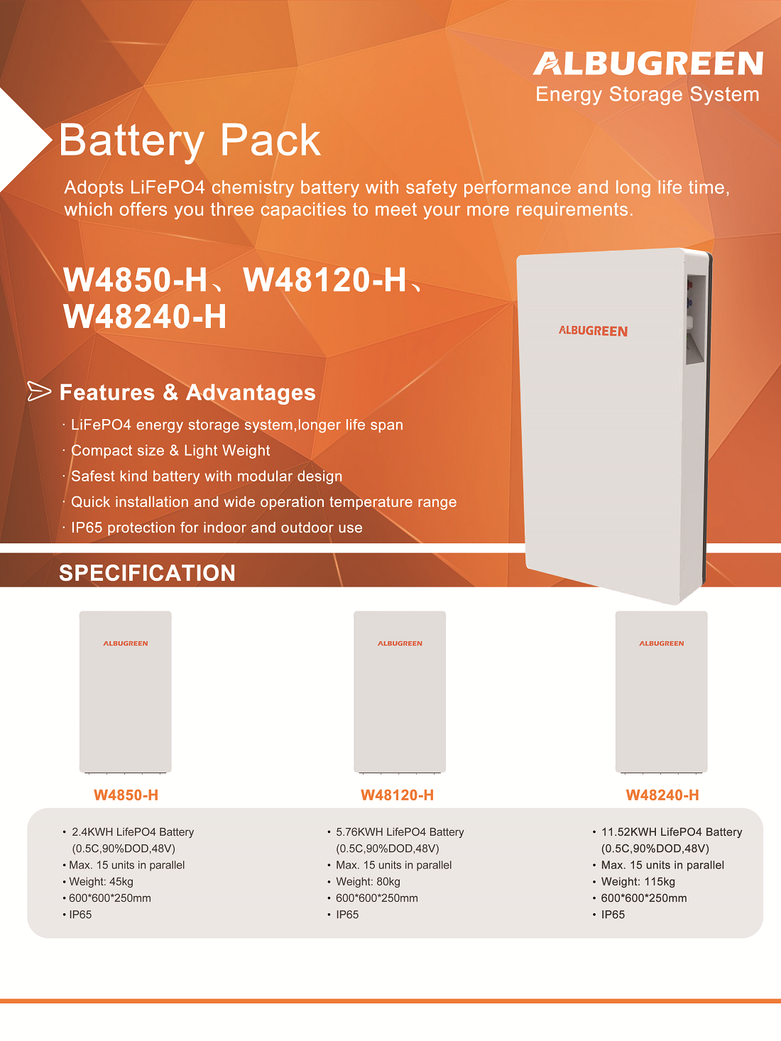 LiFePO4 Lithium Battery Pack