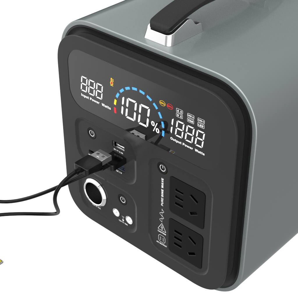 500w 110v with Ac Outlet Portable Power Station for Laptop