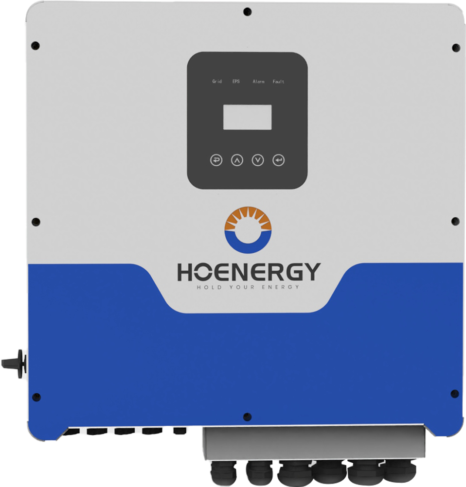 Hoenergy three phase series high voltage hybrid inverter