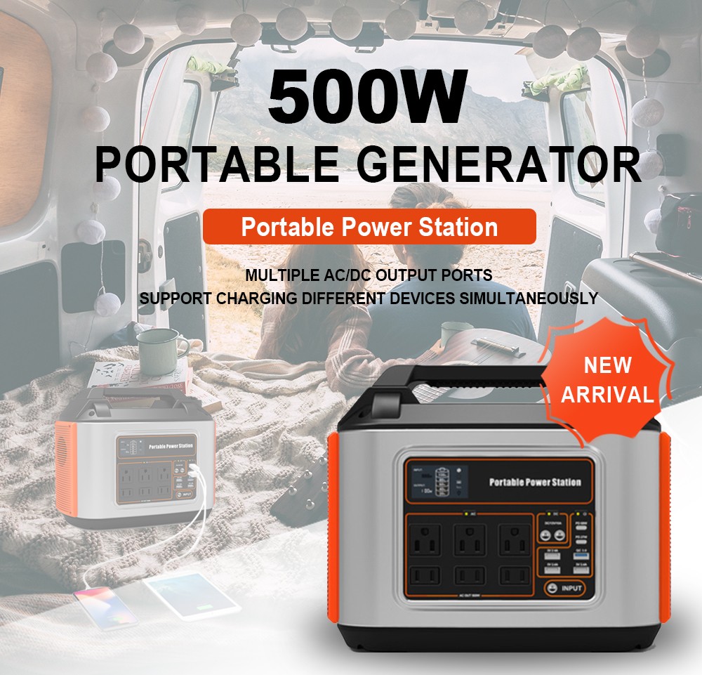 500W 220V with Inverter Portable Power Station for Musicians