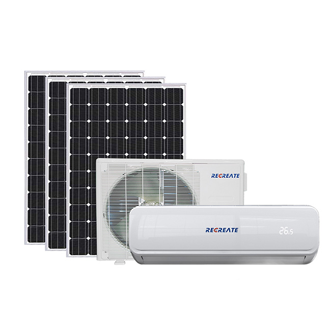 24000 Btu/2 Ton/3 Hp Plug And Play Solar Air Conditioning for Campers