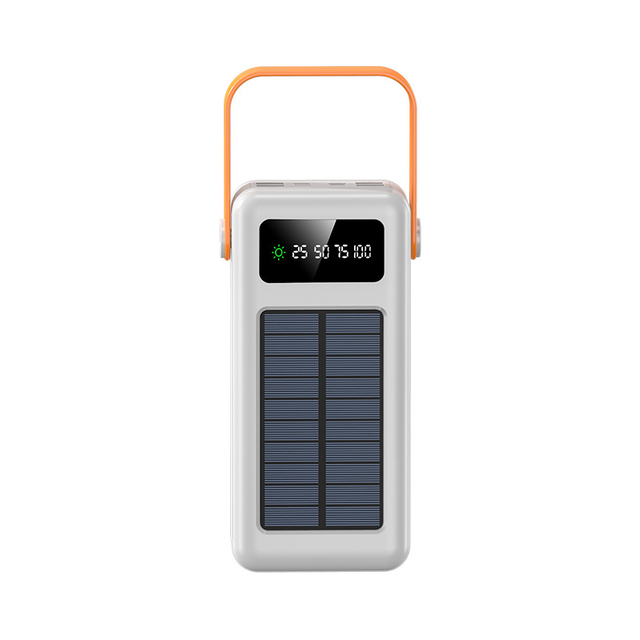 New Solar Charger Outdoor Traveling Super Large Capacity Portable Solar Power Bank 200000mah