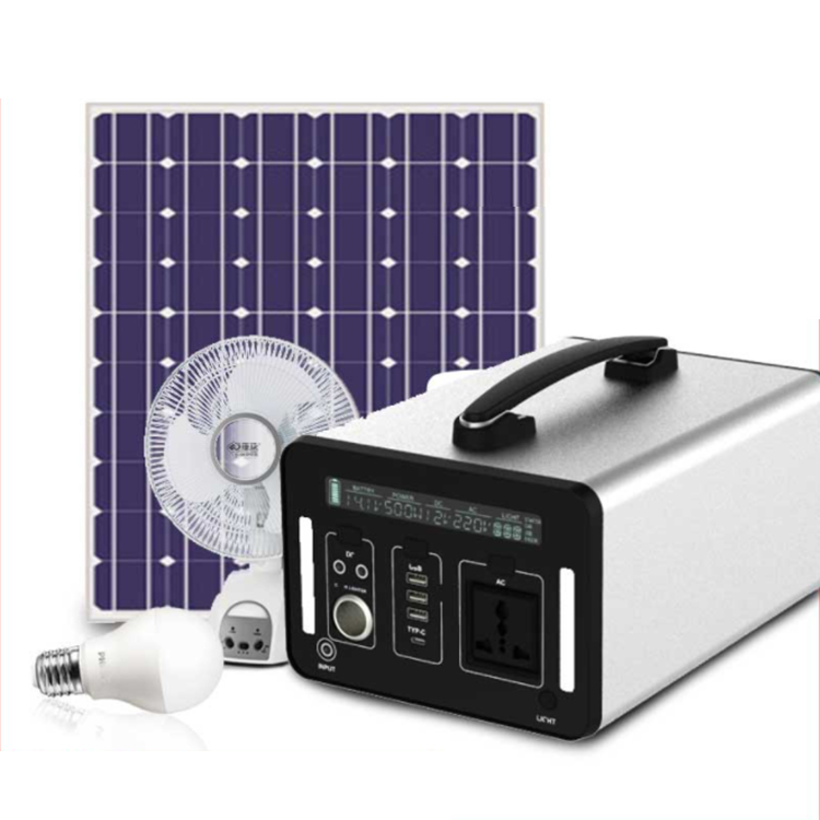 1000w solar powered portable power generator for campers