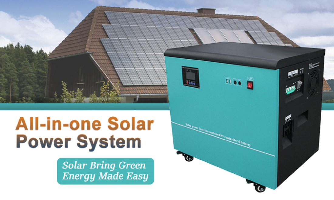 5000w Automotive in One Solar Power System for Tenting