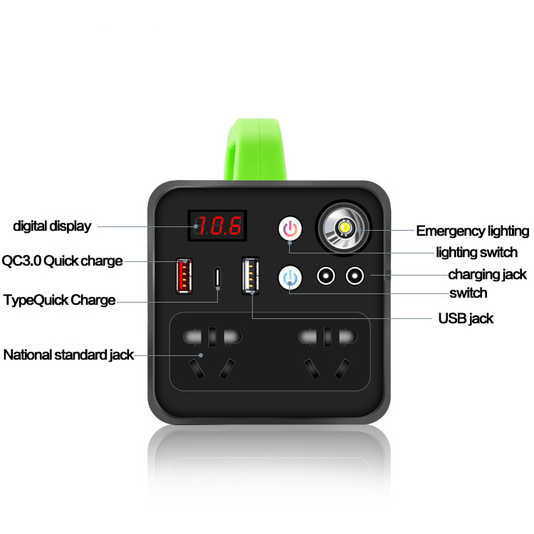 Outdoor Energy Storage Power Supply 350w Large Capacity Portable Mobile Power Station