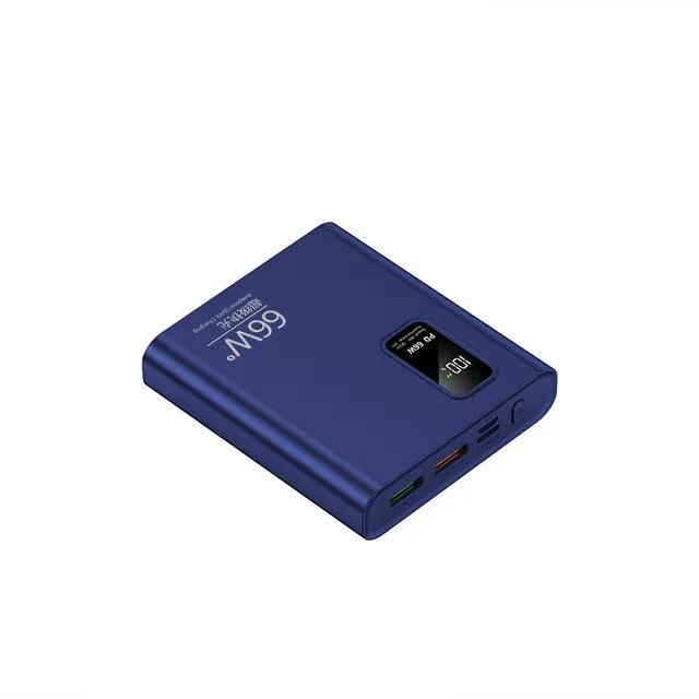 Super Fast Charging Power Bank 10000mah Pd66w Hd Digital Portable Charger External Battery Universal Power Bank