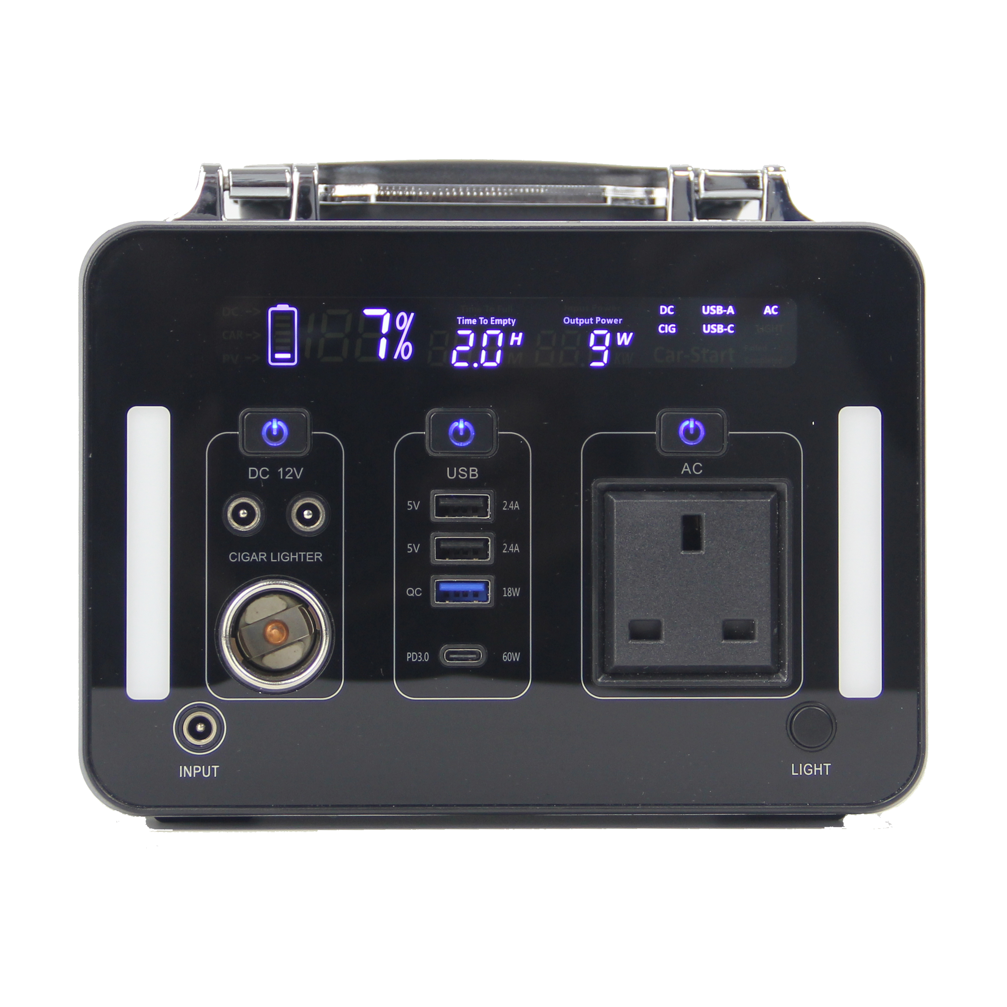 500w 110v Off Road Portable Power Station for Emergency