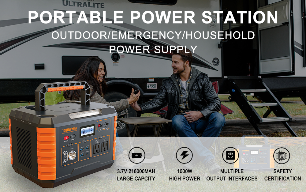 1000w 220v Low Cost Portable Power Generator for Camper