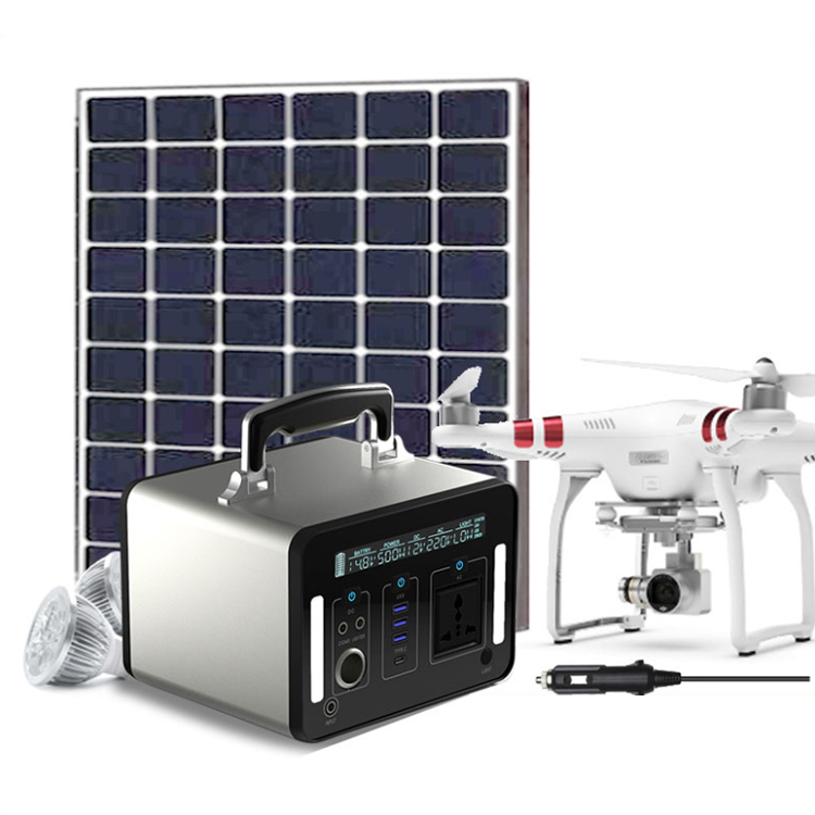 500W Solar Powered Portable Power Station for Home