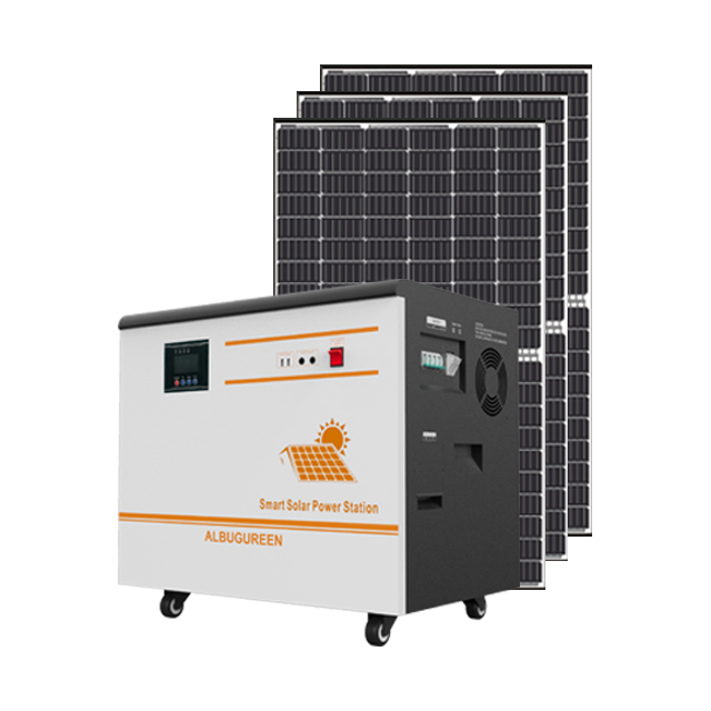  Solar Powered 5KW 10KWH High Capacity Power System 