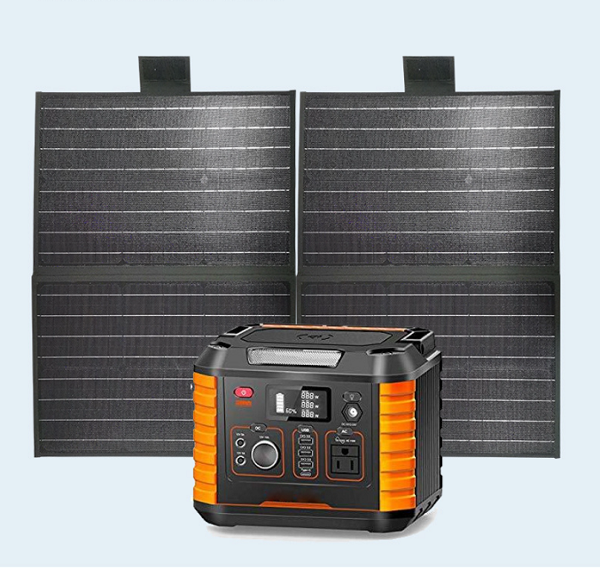 1000w 110v with Battery Ports Portable Backup Station for Home