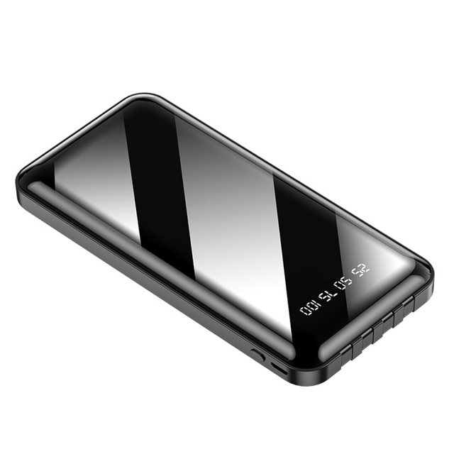 Hot Selling On Amazon The Newest Design Built-in Cable Power Bank 10000mah Powerbanks 
