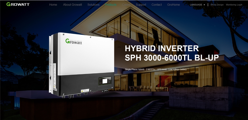 Growatt hybrid inverter 5kw