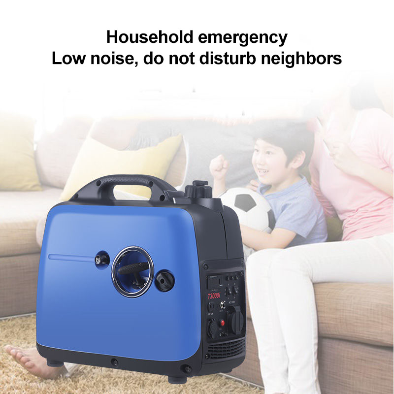 Gasoline frequency conversion generator household silent RV 2/3kW small 220v outdoor portable gasoline generator